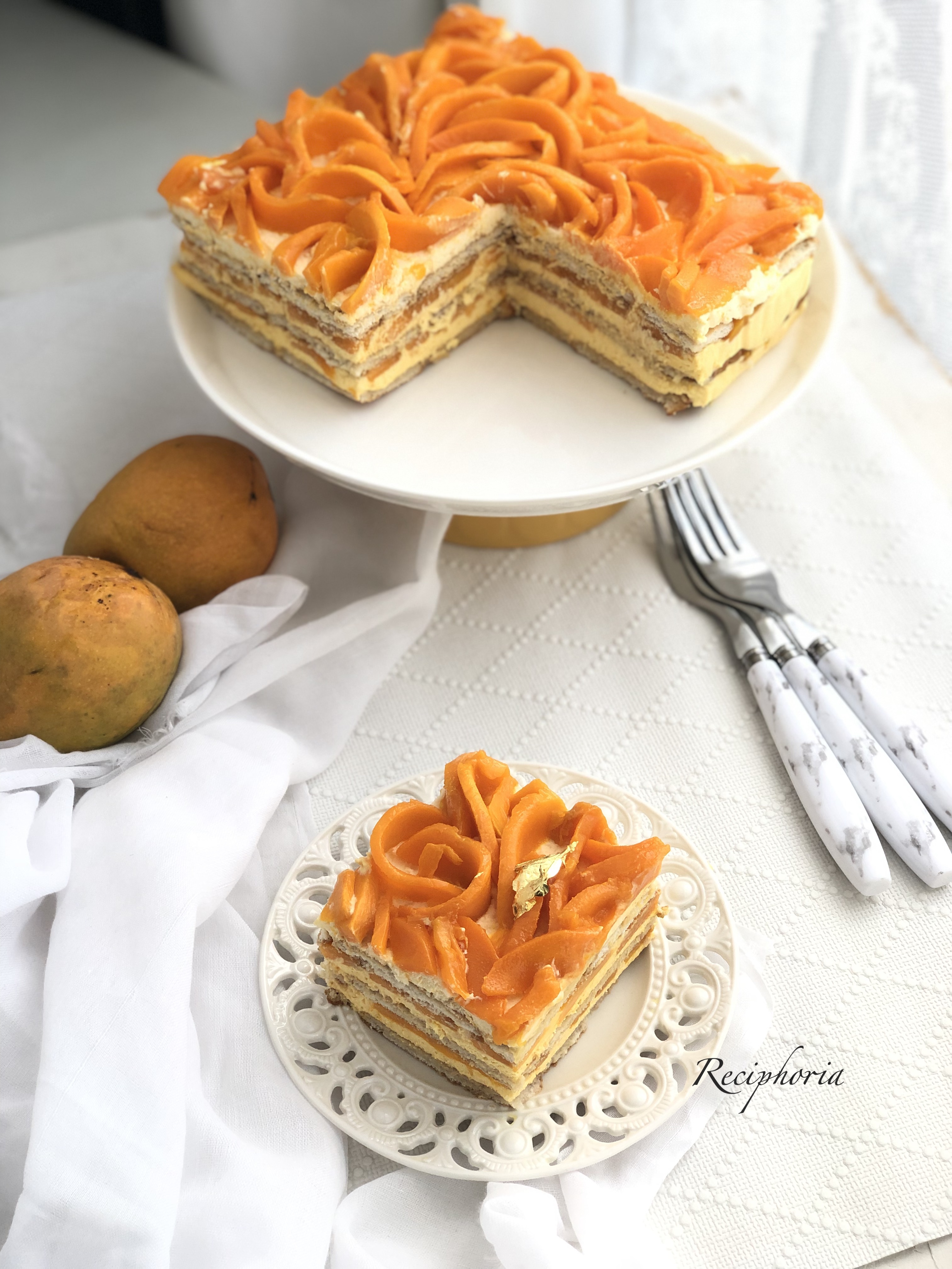 Classic Cake - Mango — Biscotts Bakery & Cafe
